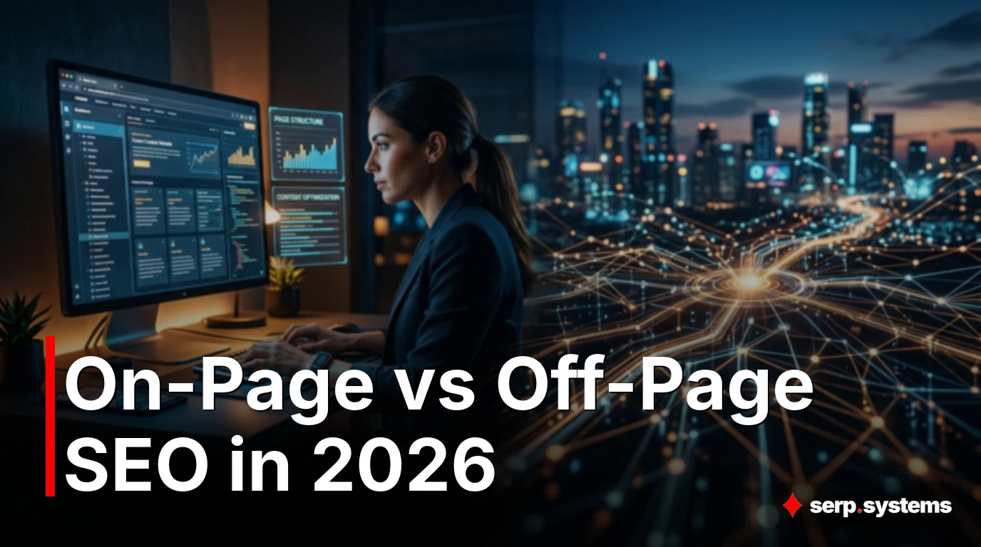 On-Page vs Off-Page SEO in 2026