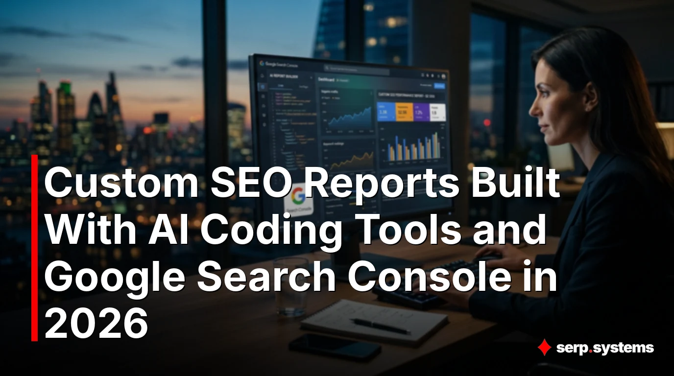 Custom SEO Reports Built With AI Coding Tools and Google Search Console in 2026