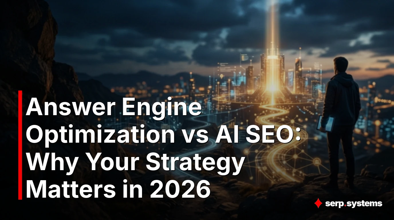 Answer Engine Optimization vs AI SEO: Why Your Strategy Matters in 2026